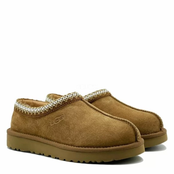 Женские слипоны Ugg Tasman Suede Slippers Chestnut