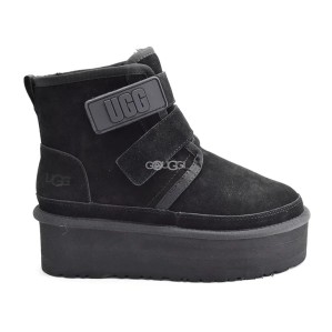 Ugg Classic Short Suede Platform Black