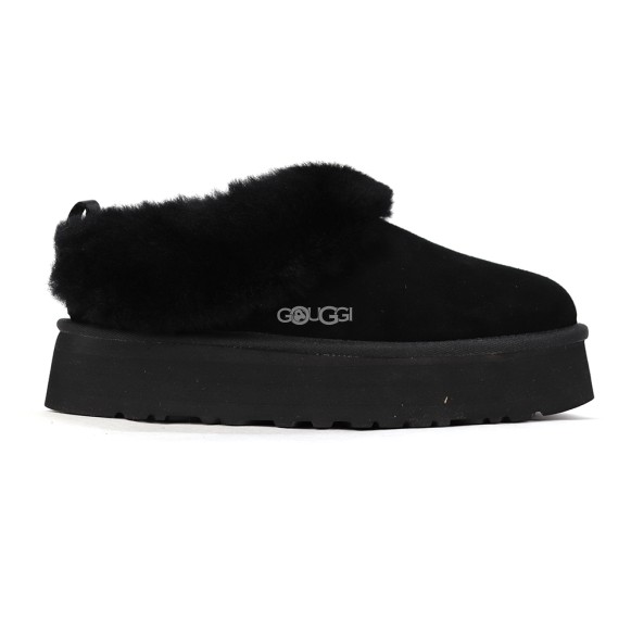 Женские слипоны на платформе Tazzelle Black