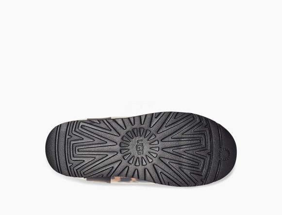 Женские прозрачные мини угги Classic Clear Mini Panther - Butterscotch