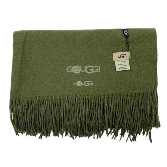 Хаки шарф UGG