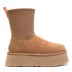 Женские вязаные угги UGG Classic Dipper Chestnut