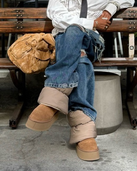 Утеплитель для ног Ugg Plushwarmer Sand