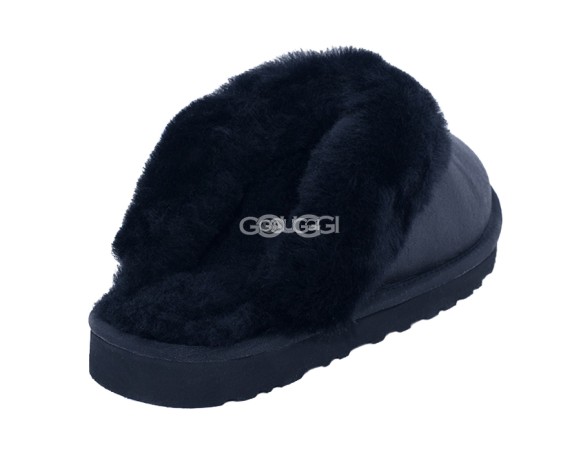 Унисекс тапочки Slipper Scufette Metallic Black