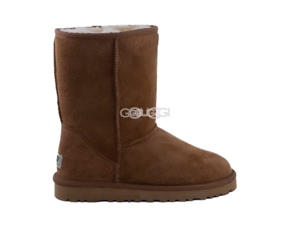 Мужские короткие угги Men Classic Short Chestnut  1