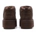 Женские ультра мини угги на платформе UGG Ultra Mini Platform New Chocolate