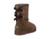 Женские угги с бантиками Bailey Bow Chocolate