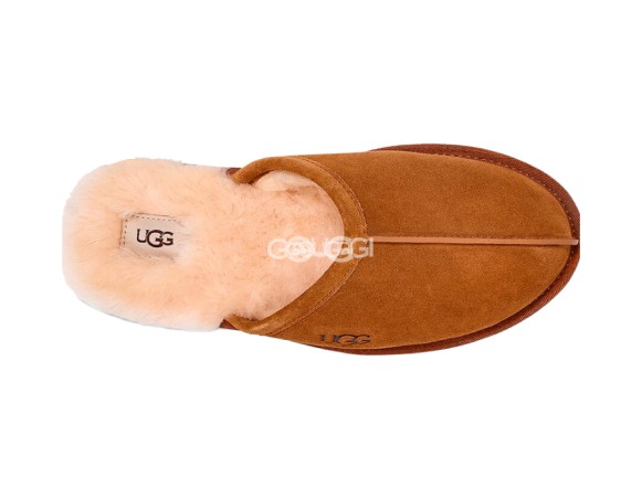 MENS Scuff Slippers Chestnut