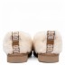 Женские слипоны Ugg Hailey Fluff Slippers Natural