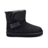 Ugg Mini Bailey Graphic Logo Suede Black