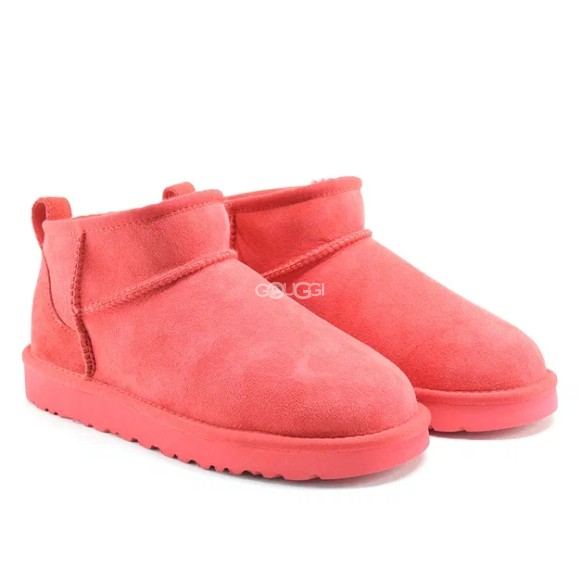 Женские ультра мини угги Ugg Ultra Mini Red